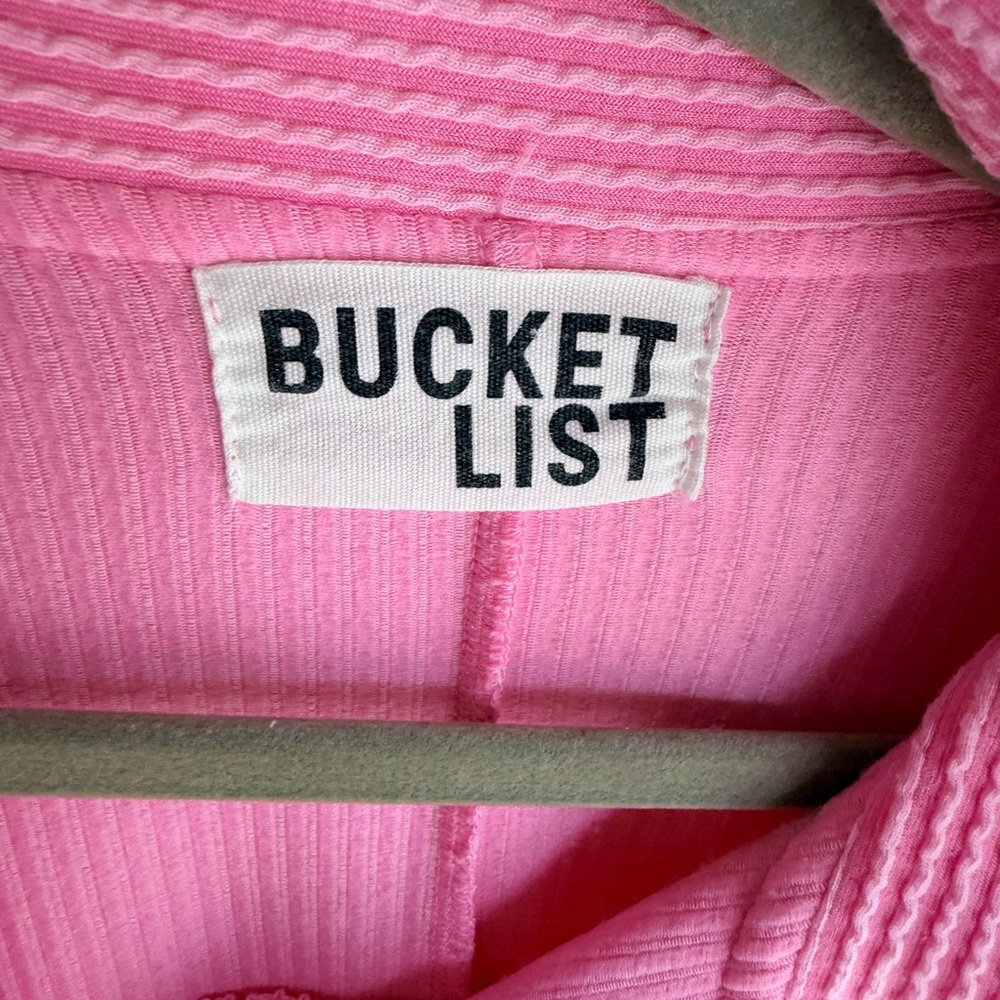 BUCKETLIST Pink Women's Top